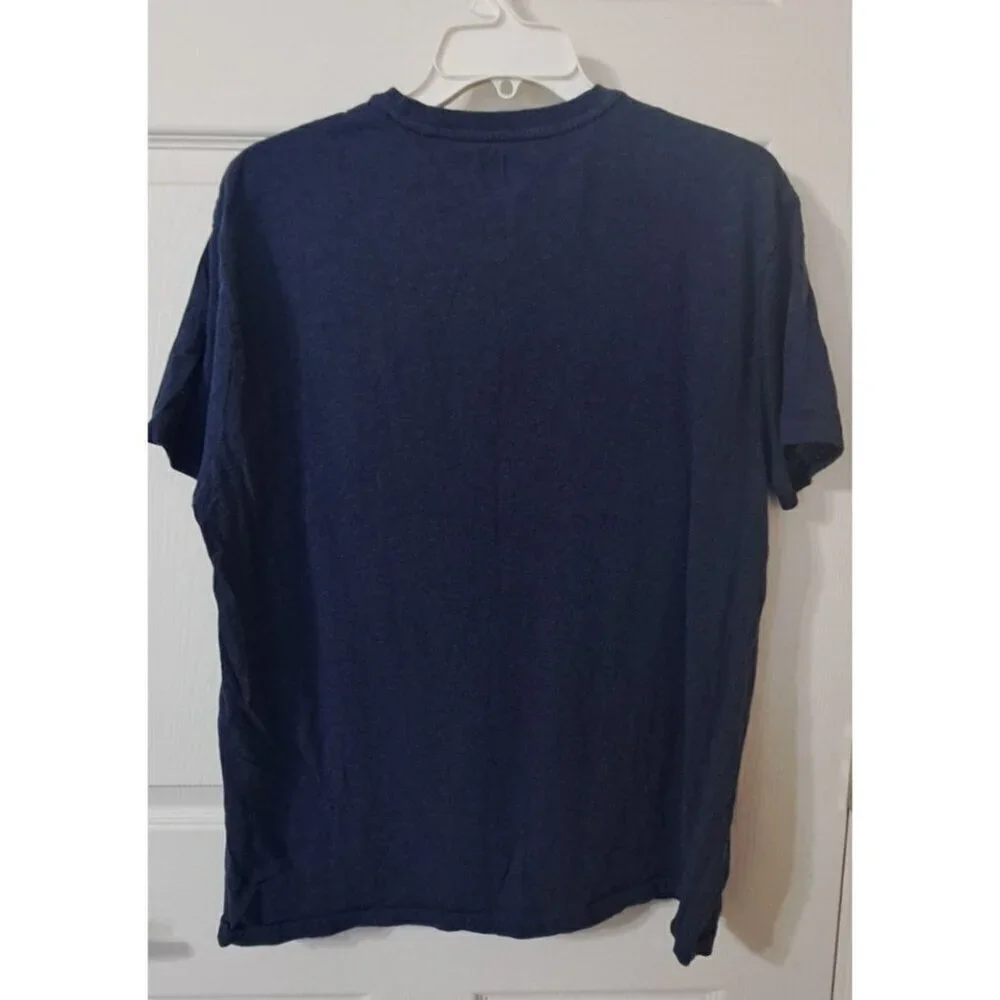 Polo Ralph Lauren Men's L Classic Fit Heathered Blue Short Sleeve T-Shirt
